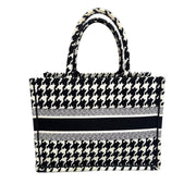 Dior Book Tote MM Black and White